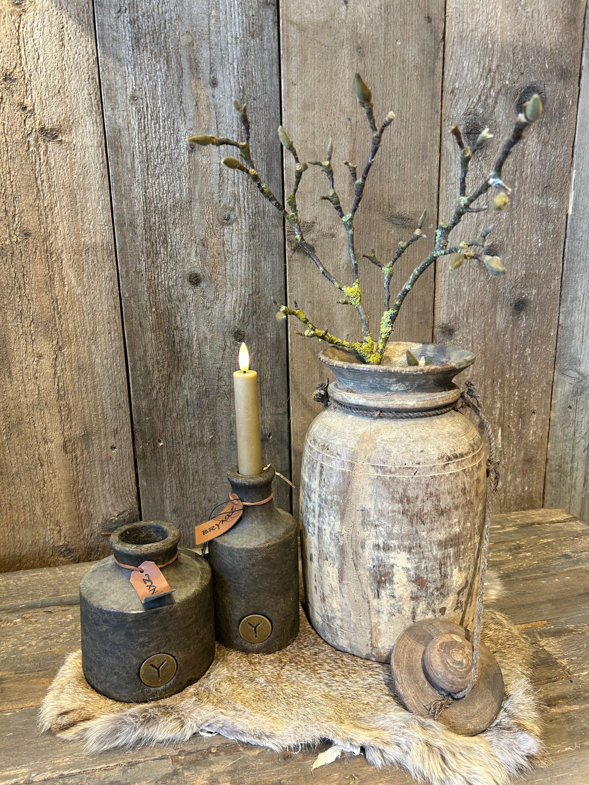 Nepalese pot met deksel