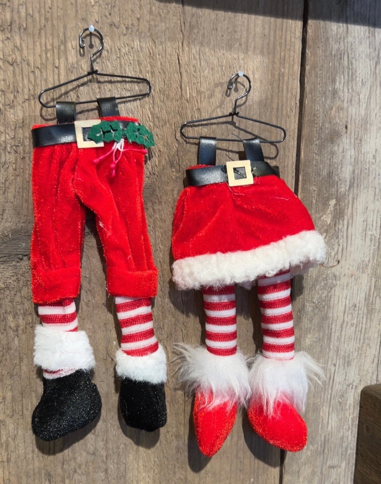 Set Kerstboomhangers met Bungelbeentjes