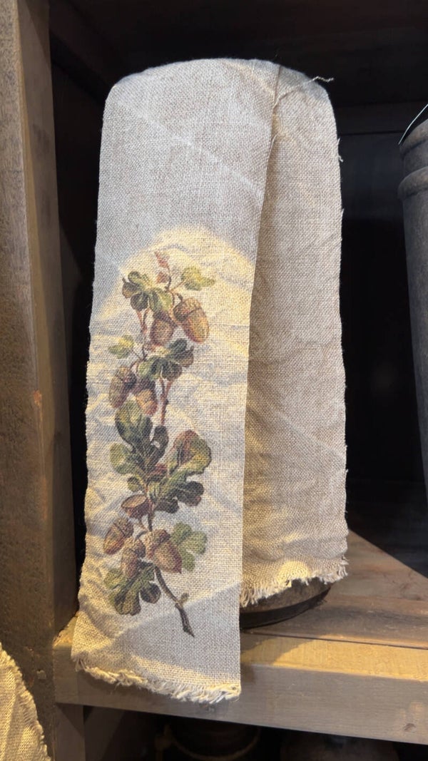 Shabby lint herfst eikeltjes