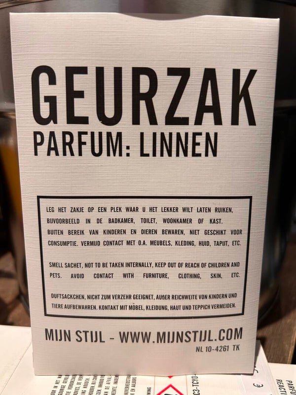 Mijn Stijl Geurzakje Linnen