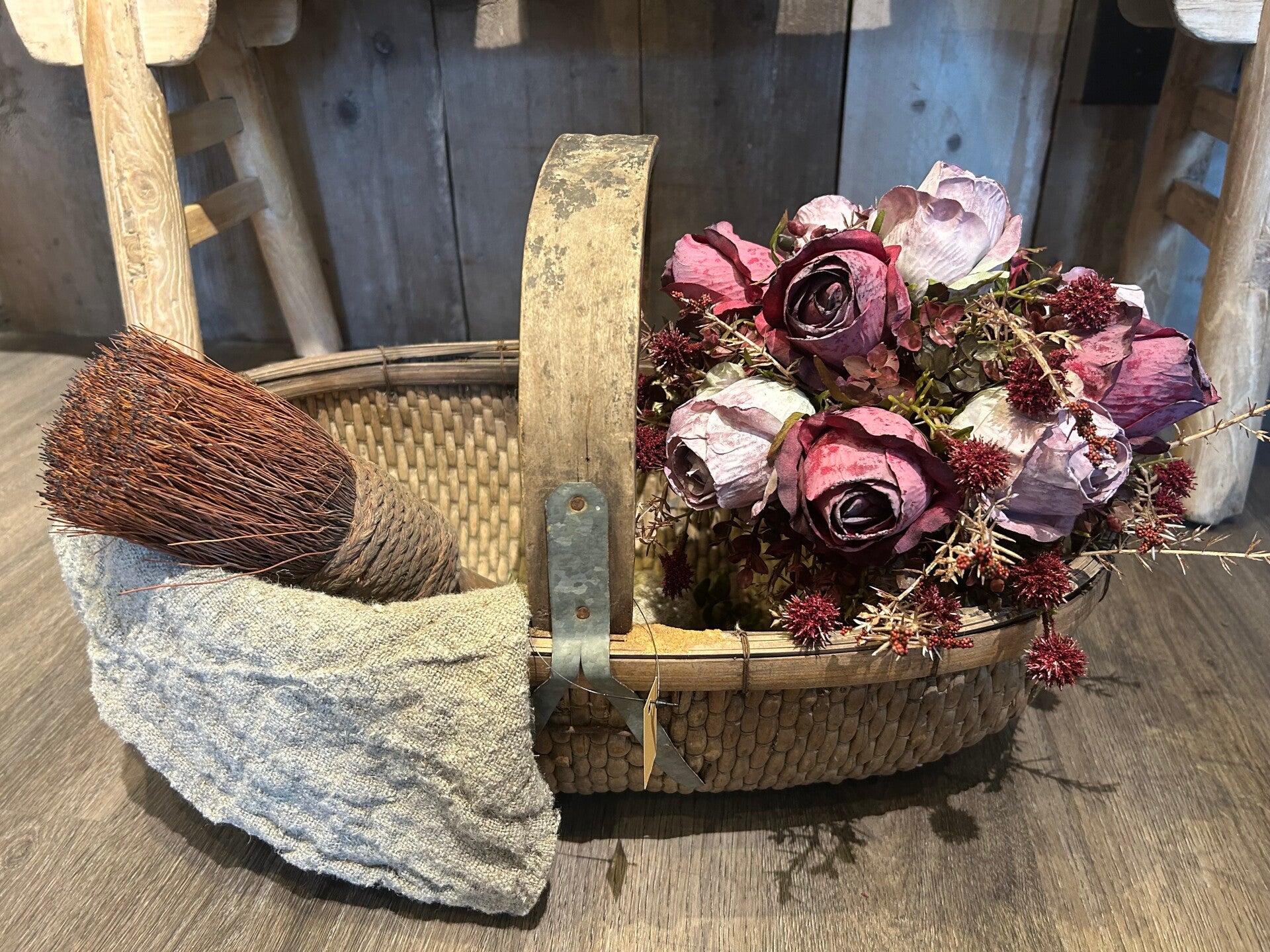 Authentiek plukmandje