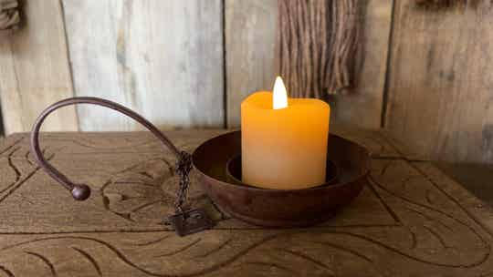 Aura Peeperkorn kandelaar