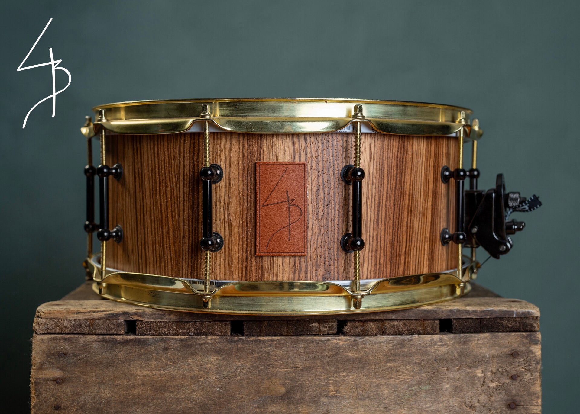 Zebrano Stave Drum