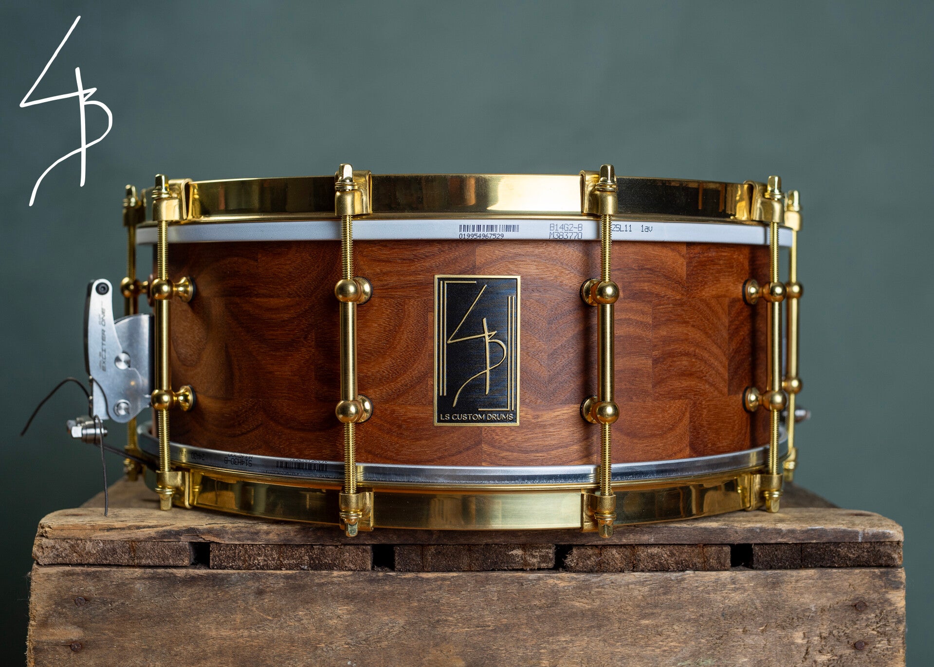 Afrormosia Segmented Drum