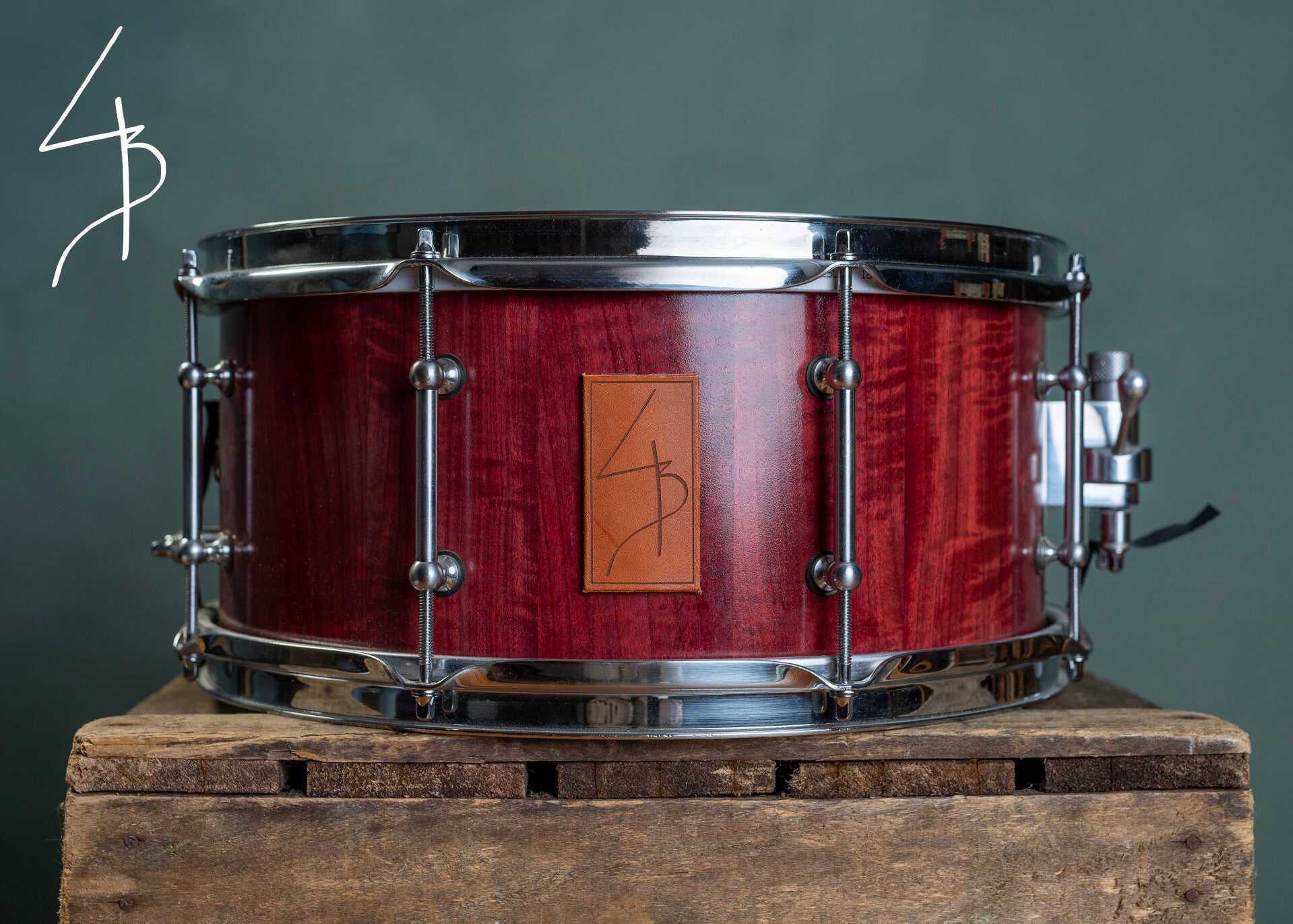 Purple Heart Stave drum
