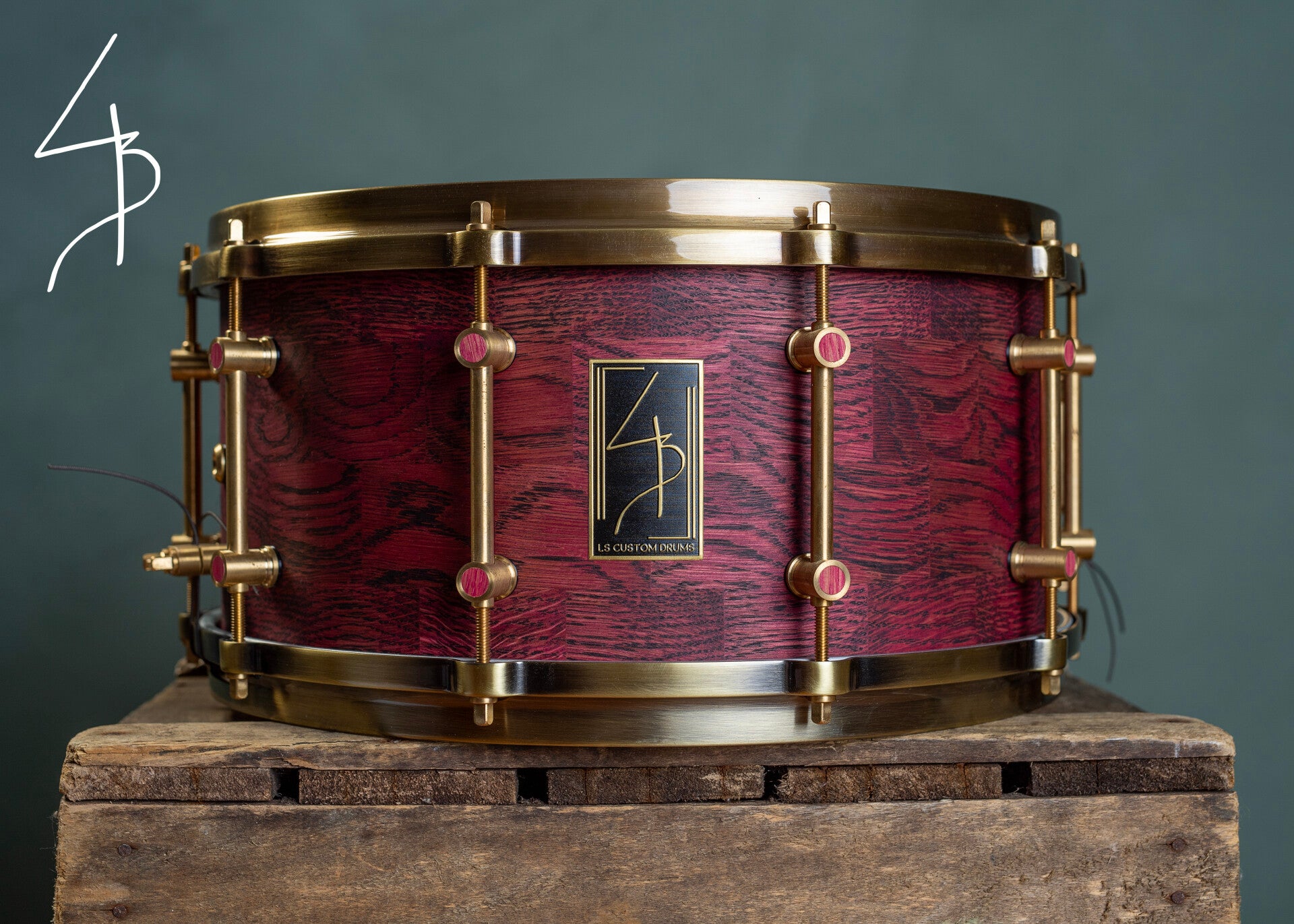 Oak Segmented Pommegranade