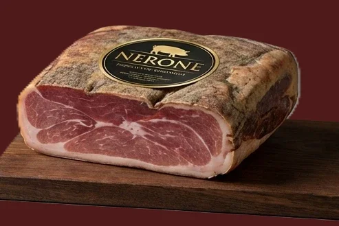 Prosciutto Crudo Stagionato Mattonella con Cotenna