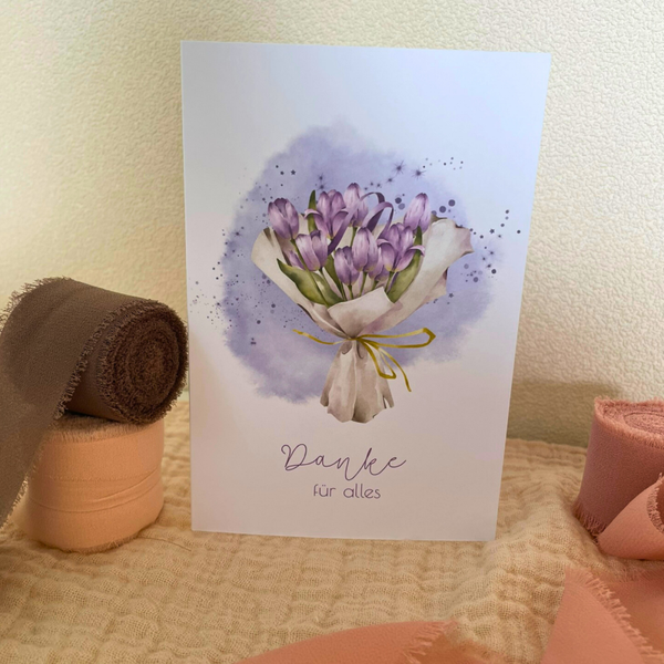 Danke, für alles – eine Karte voller Wertschätzung