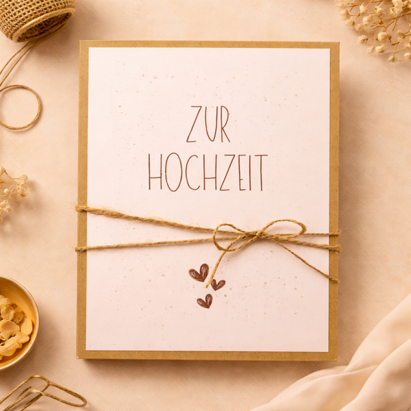 Geschenkbox mit kleinem Baumwollsäckchen