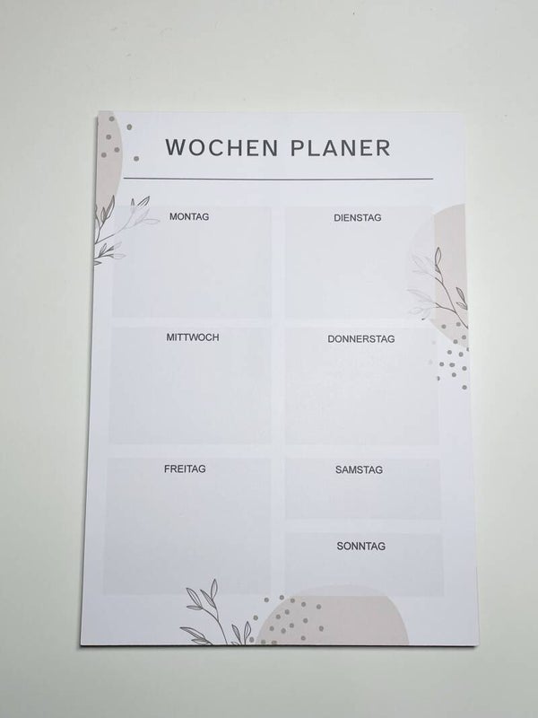Wochenplaner Boho, A5