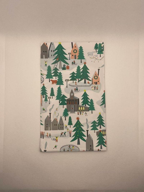 Geschenktüte, Weihnachtsdorf