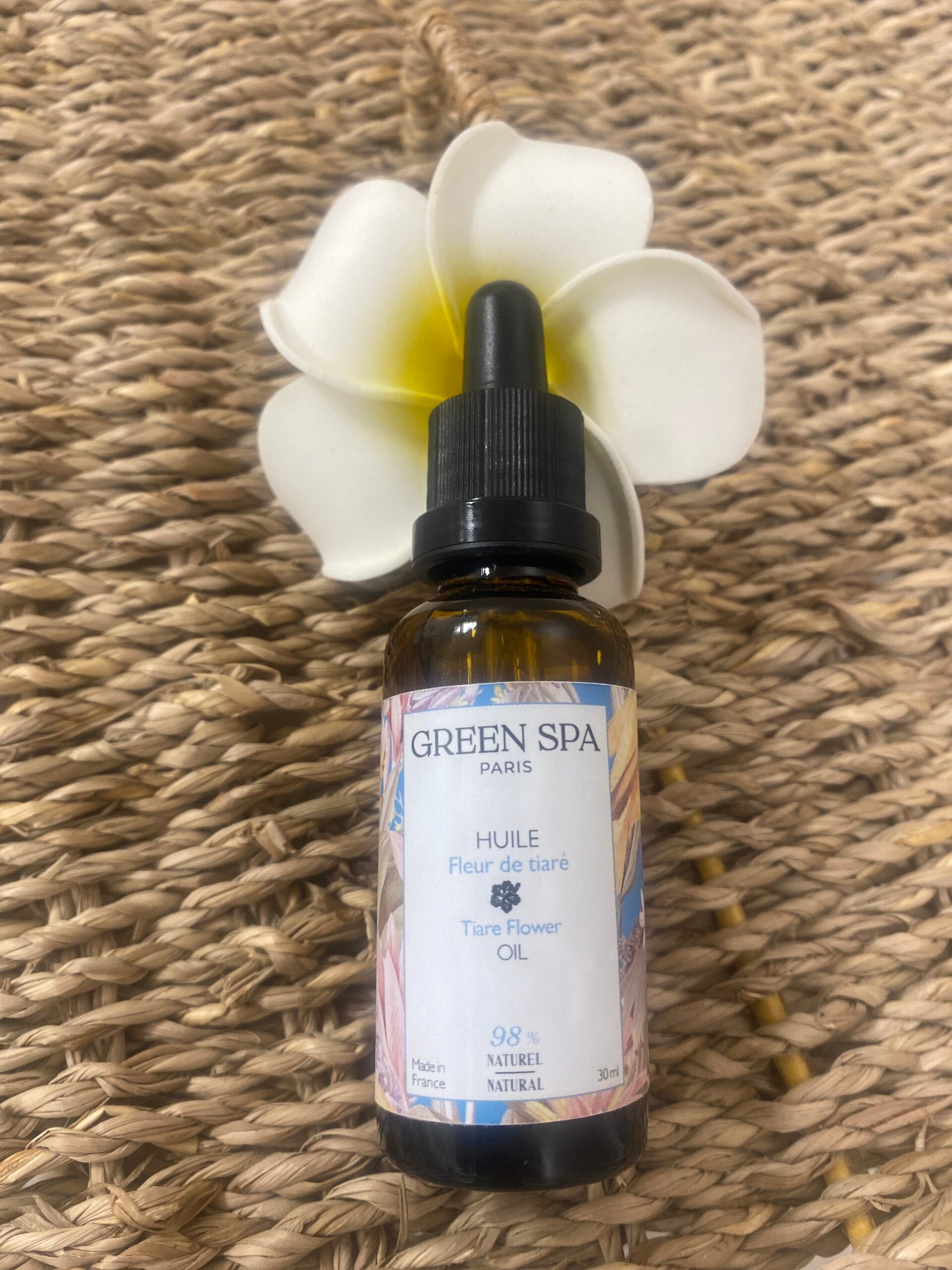 HUILE CORPS & CHEVEUX FLEUR DE TIARÉ 30ML
