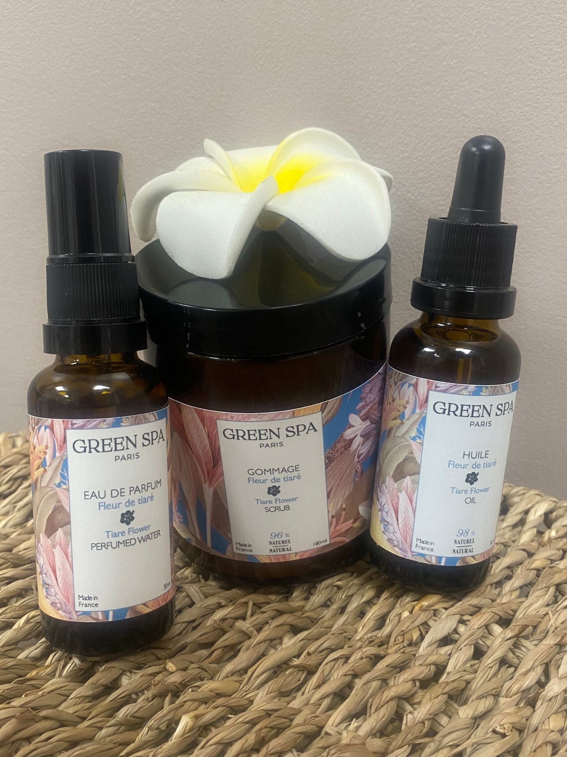 PACK FLEUR DE TIARÉ - SOLEIL
