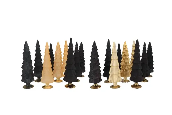 Twinkle black mix glass tree matt
