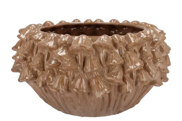 Milou scottish sand fungi bowl 35x35x18cm