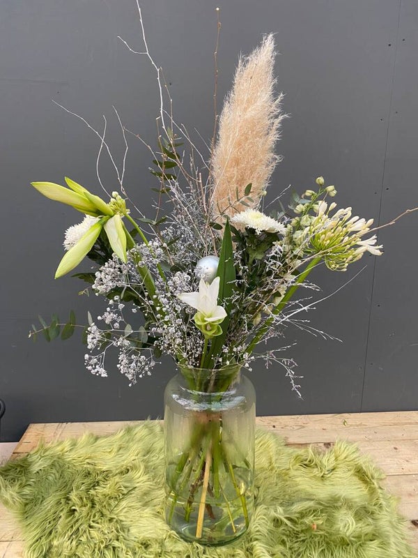 Veldboeket witte kerst