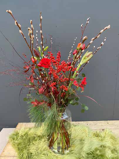 Veldboeket rood