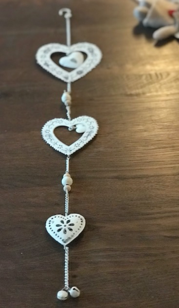 Hanger met hartjes