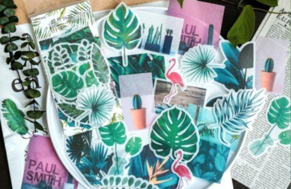 60 deco stickers