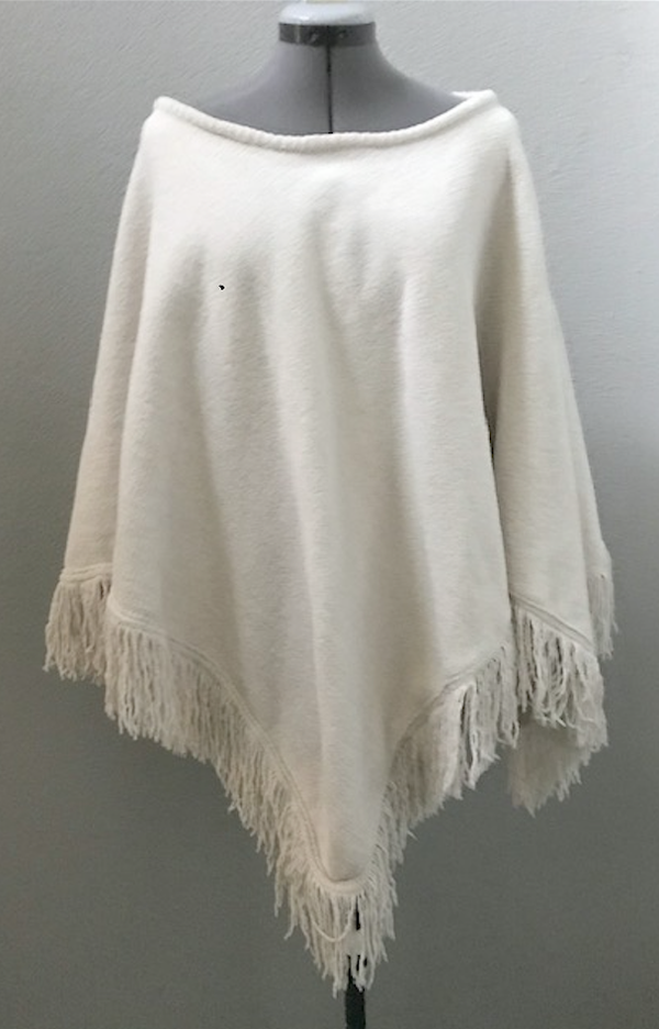 Taubert chenille poncho