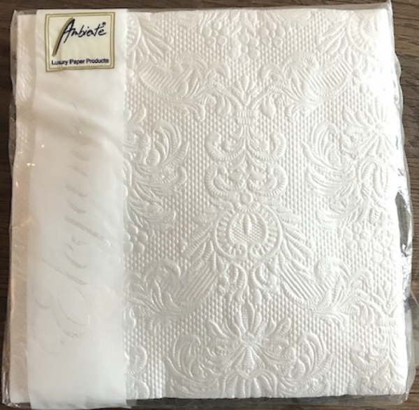 Ambiente servetten Elegance pearl 