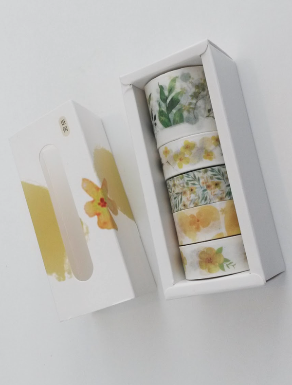 Washi tape ‘Voorjaarsbloem’