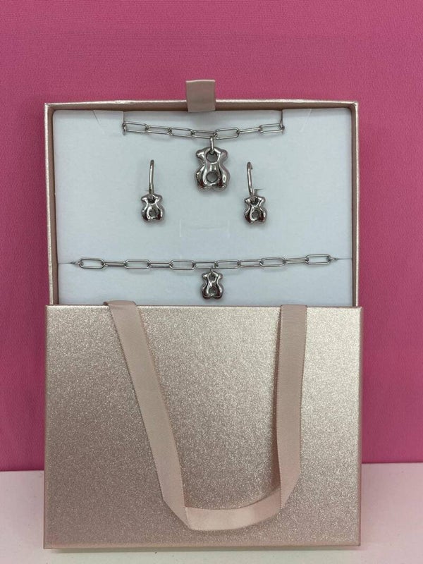 Conjunto “Osito” en acero inoxidable