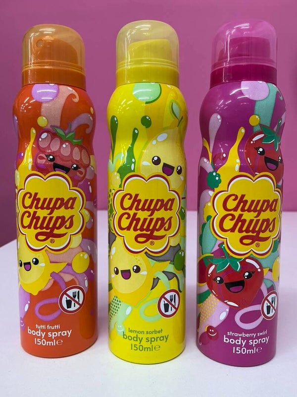 Brumas corporales de chupa chup