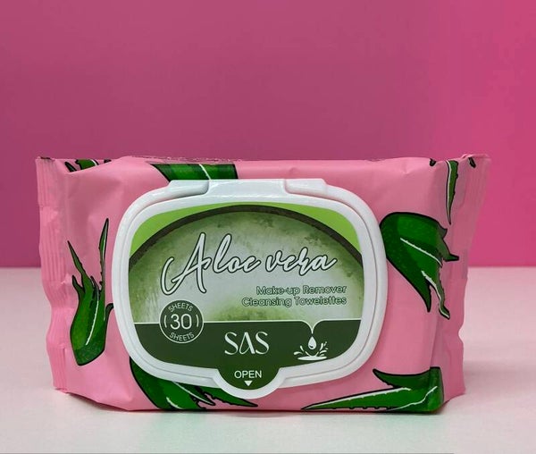 Toallitas desmaquillantes Aloe Vera – SAS