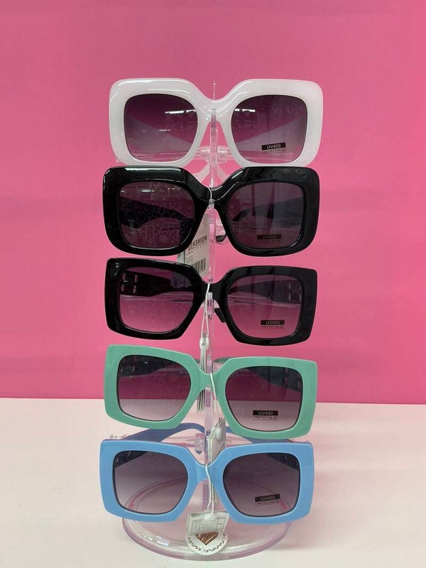 Gafas de sol cuadradas oversize – Estilo Fashion UV400