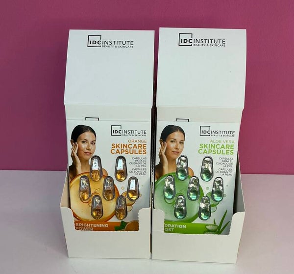 Cápsulas Faciales IDC Institute – Naranja / Aloe Vera