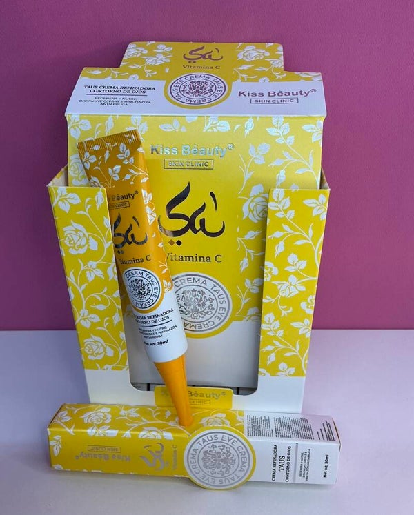 Crema Contorno de Ojos con Vitamina C Kiss Beauty – YARA TOUS