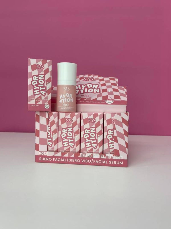 Serum facial rosas