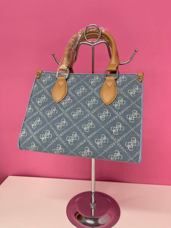 Bolso vaquero estampado