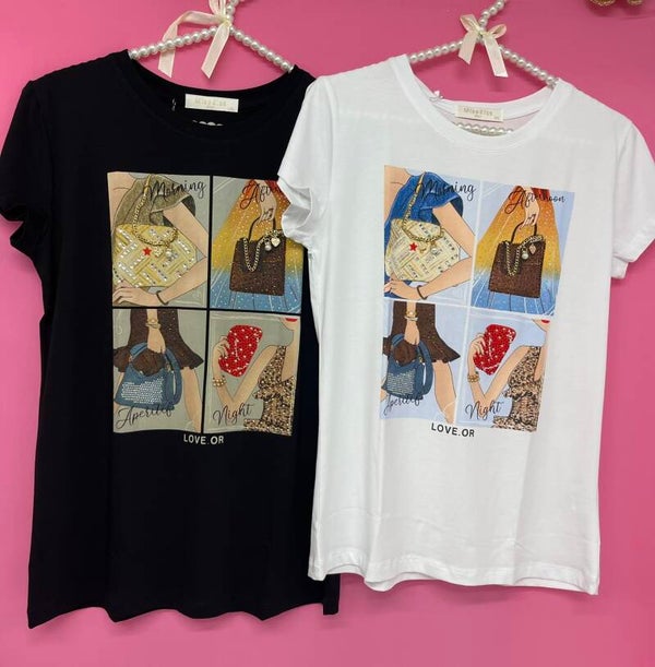 Camiseta chicas "elegant"