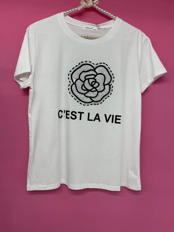 Camiseta cest la vie