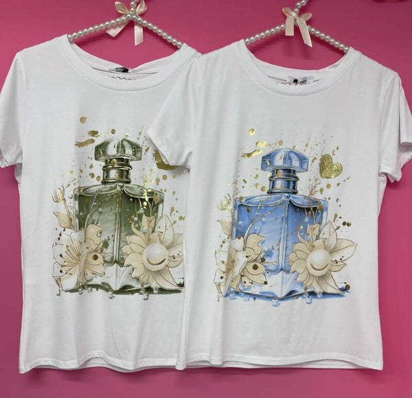 Camiseta perfume