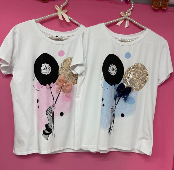 Camiseta globo