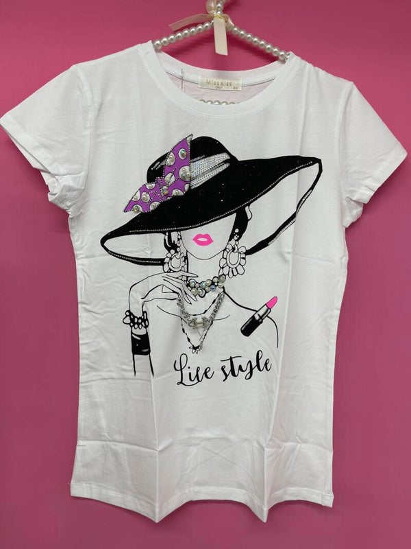 Camiseta sombrero