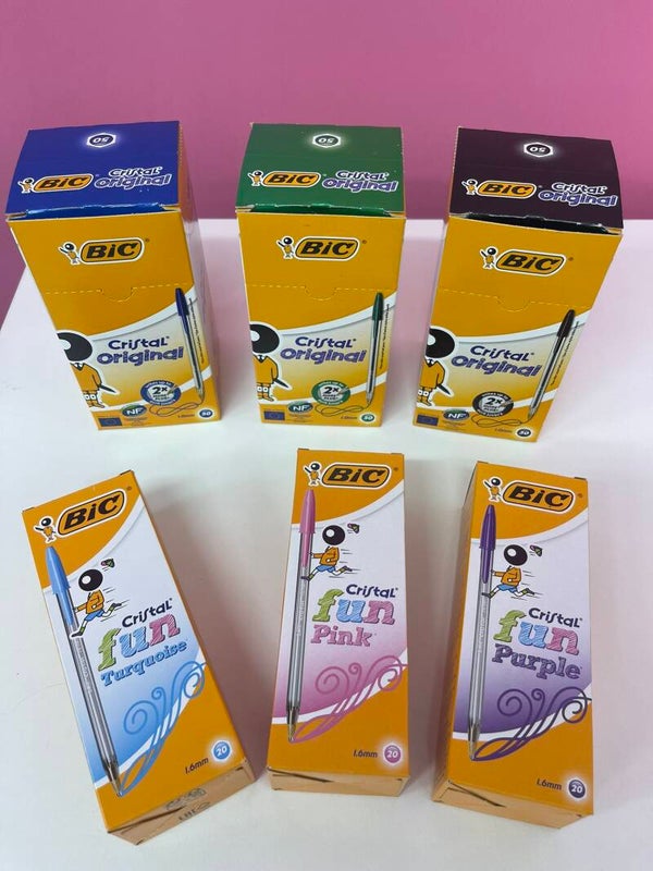 Bolígrafos bic