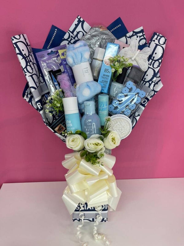 Ramo de maquillaje “Blue Dior Style”