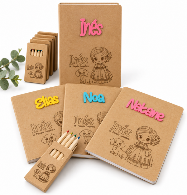 LIBRETA CHOCO PERSONALIZADA