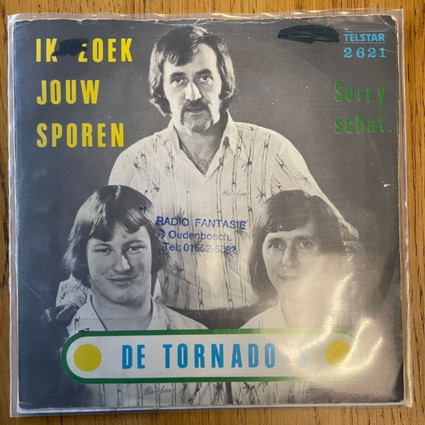 Vinyl singel De Tornados Ik zoek jou sporen