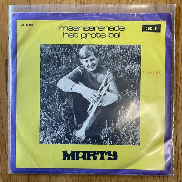 Vinyl singel Marty Maanserenade