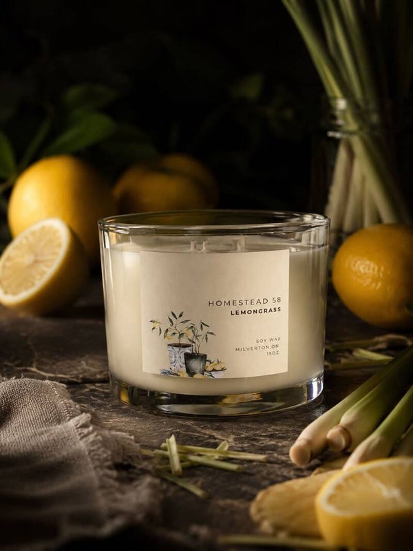 Lemongrass 15oz Candle