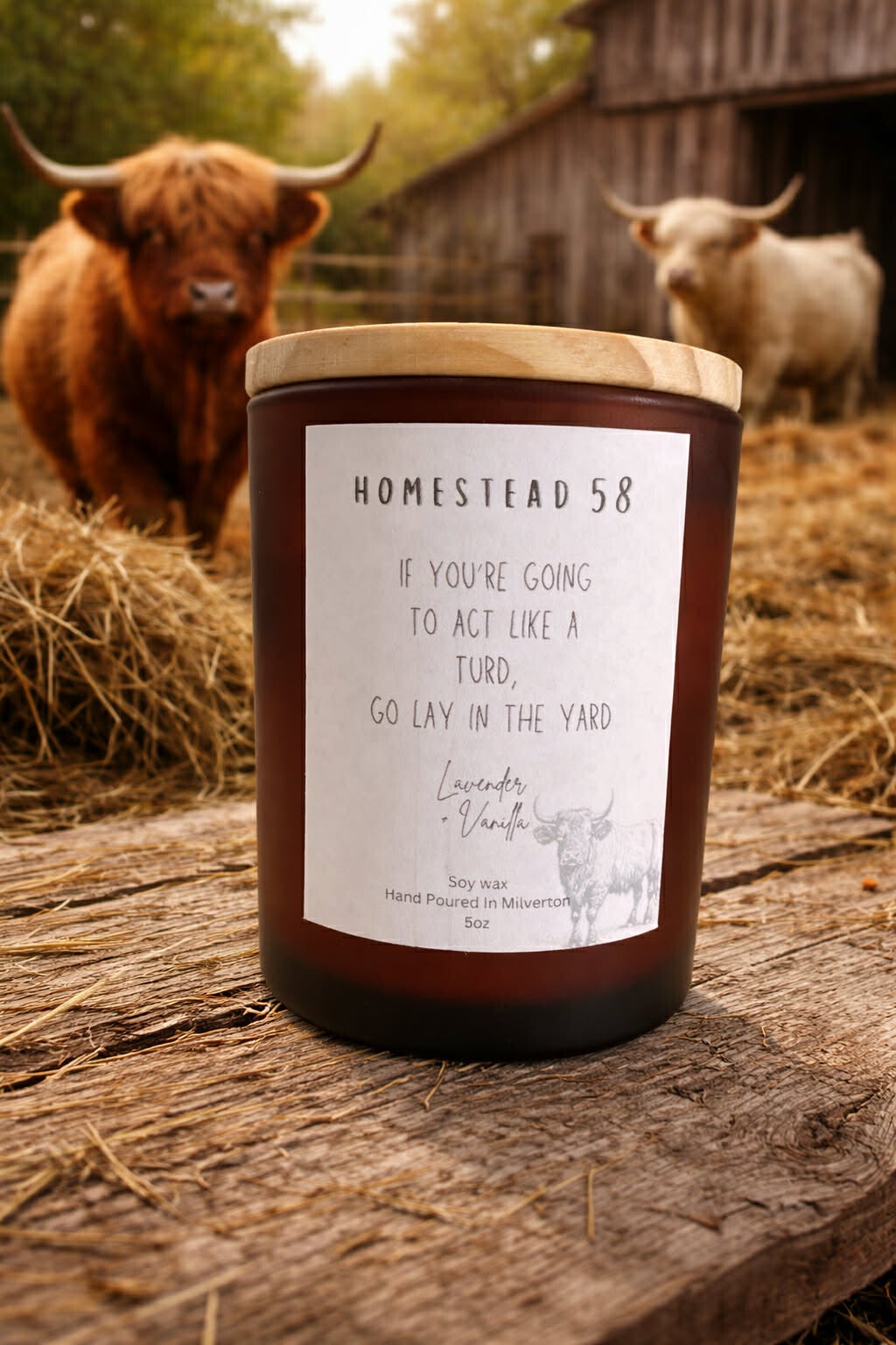 Funny Cow Lavender & Vanilla-5oz