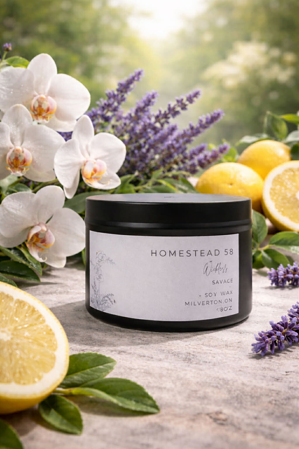 Savage – Wickless Soy Candle | 8oz