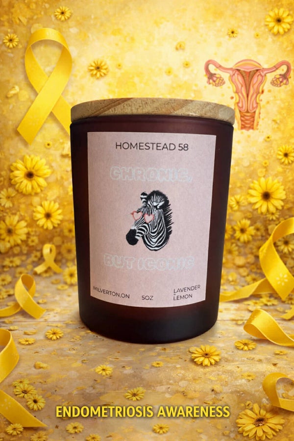 Chronic, But Iconic – 5oz Soy Candle (Lavender + Lemon)
