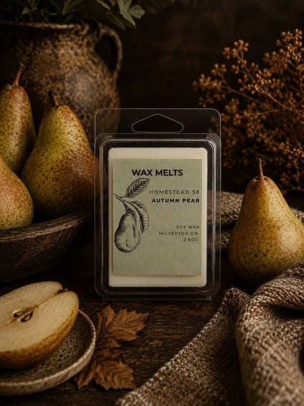 Autumn Pear – 2.5oz Soy Wax Melts
