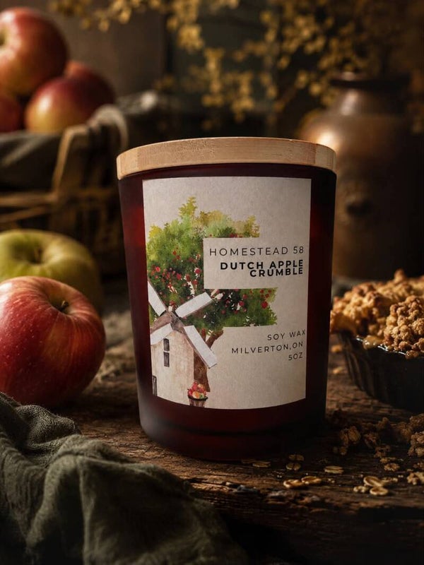 Dutch Apple Crumble - 5oz Soy Candle